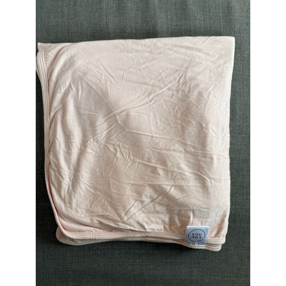 Lou Lou & Co Pink swaddle blanket